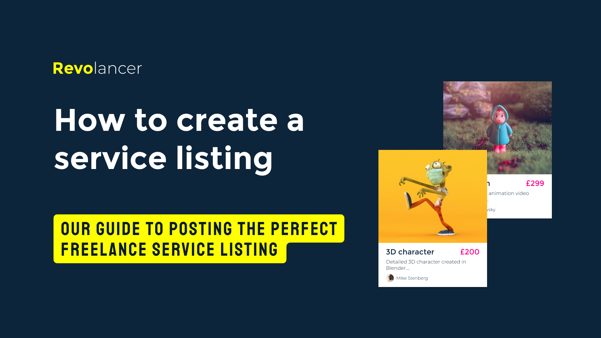 How to Create a Service Listing